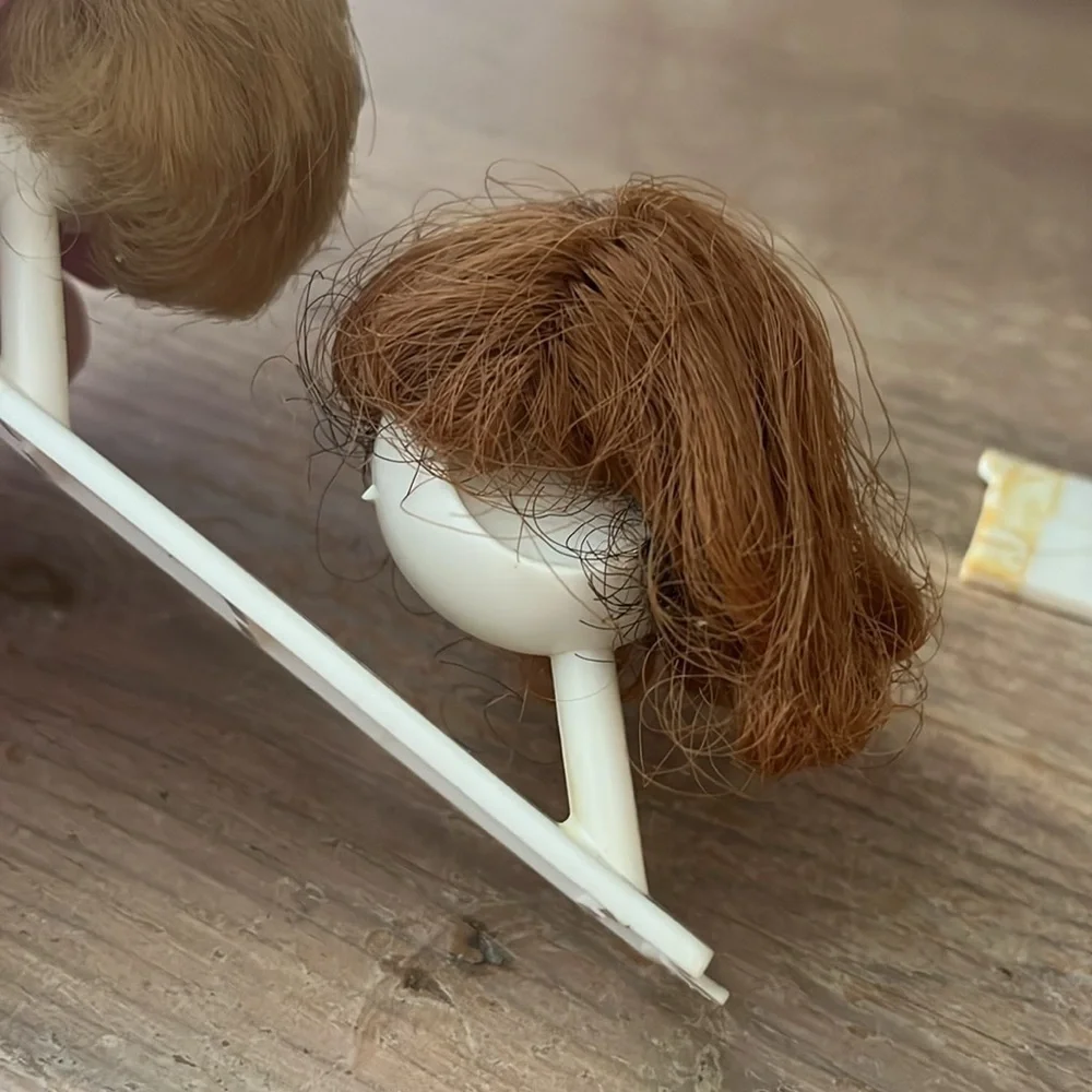 Barbie Miss Fashion Queen Wigs Set of 3 Redhead Brunette Blonde 1960’s